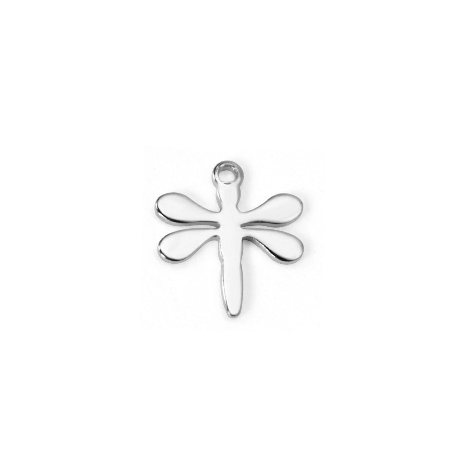 ASON 100pcs/lot Wholesale Dragonfly Pendant 316L Stainless Steel Animal Charm For Necklace Bracelet Jewelry Making Supplies asonjewelry